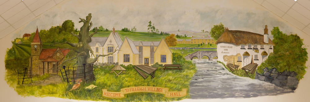 Filleigh Village Hall Mural