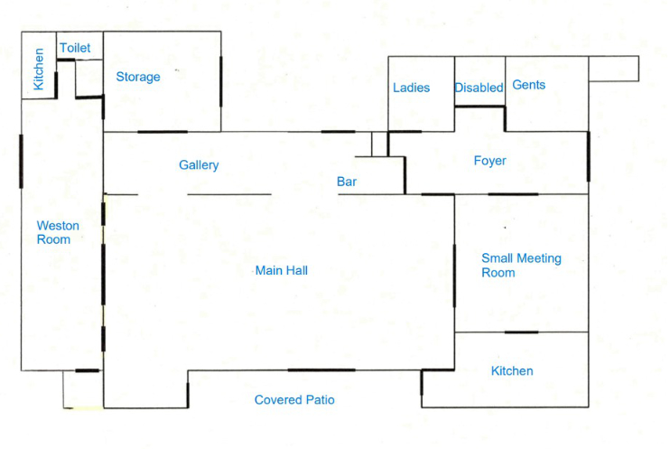 Plan of Hall